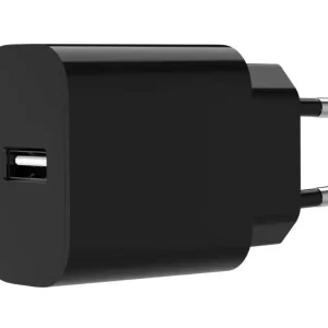USB töltő adapter 5VDC 2400mA 12W 1xUSB-A (fekete) P.SUP.USB-AC233/B Prémium