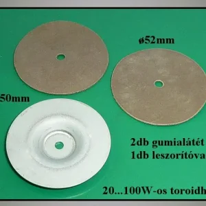 Toroid trafó rögzítő szett 20-100W TRAFO KIT-100 Csak ma