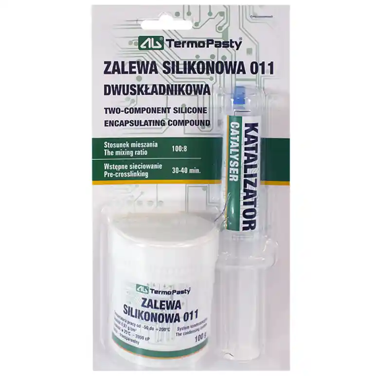 Szilikon kiöntő gyanta, áttetsző, hővezető SIL-011 Ajánlat