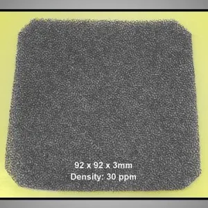 Szűrő betét 30ppi CYP F-090/30 -as rácsba ventilátorhoz CYP F-090/30B Legjobb ár