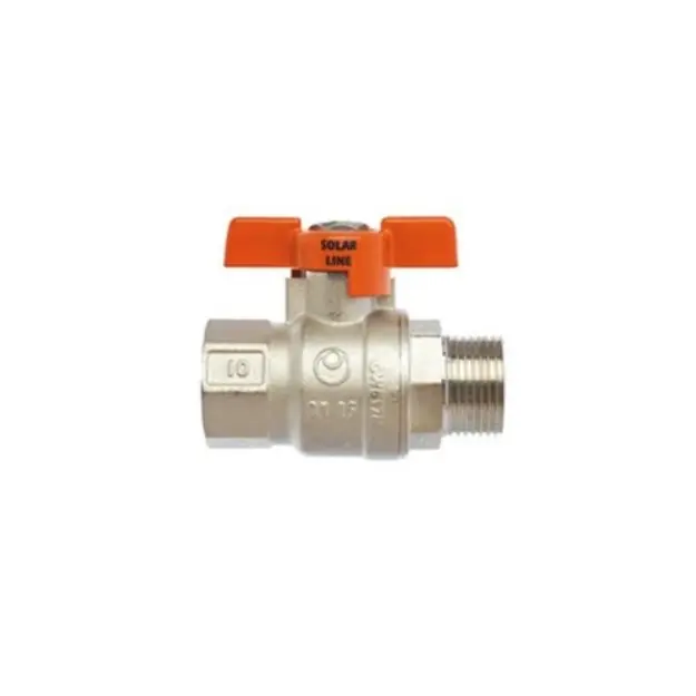 Kiváló minőség 1/2˝ 441/A tip. SZOLÁR golyóscsap FIX-KB, T-fogantyús
