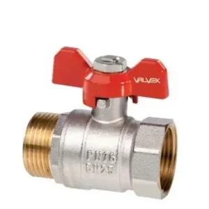 Valvex ORO 1˝ FŰTÉSI golyóscsap FIX-KB, T-fogantyús PN 16, 120°C Kiváló minőség