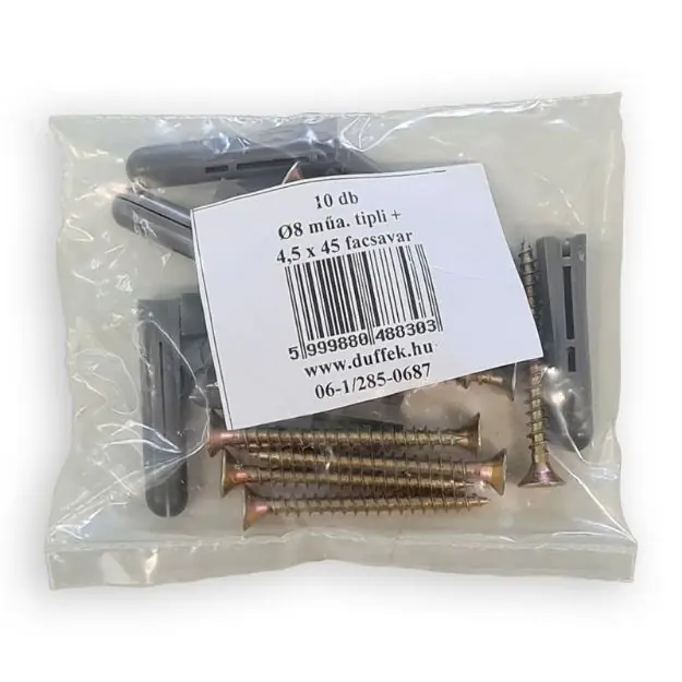 D8 / 4,5*45 müa. tipli + facsavar Gyors szállítás