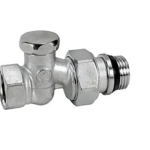 Giacomini 1/2˝ R17 TG (R17X033) sarok torló, acélcsőhöz, öntömítő, sárgaréz, krómozott, fém kupakkal Csak ma