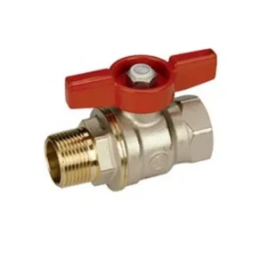 Giacomini 5/4˝R914 DADO golyóscsap fix-KB, T-fogantyús, nikkelezett Csak ma