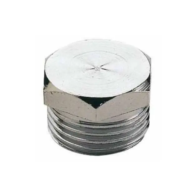 Giacomini 1/2˝ radiátor dugó, nikkelezett Rendeld meg most