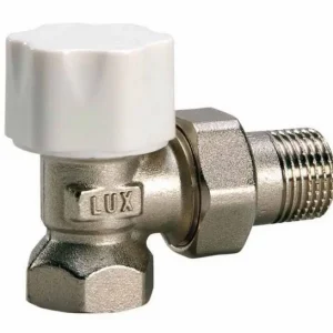 Újdonság Luxor 3/4˝ RS202 termosztatikus rad.szelep, sarok, kézikerékkel