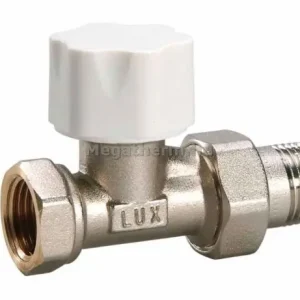Pénzvisszafizetés Luxor 1/2˝ RD201 termosztatikus rad.szelep, egyenes, kézikerékkel