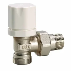 Biztonságos fizetés Luxor 1/2˝ RS2512 termosztatikus rad.szelep, sarok, termosztát opcióval, műa./rézcsőhöz (24x19)