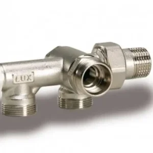 Csak ma Luxor 1/2˝ M361 alsó szeleptest, egycsöves (50%) fűtéshez, fal felőli bekötésű