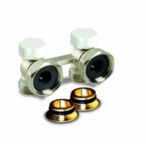 Luxor M183 H-idom fal felőli csatlakozás, 3/4"-24x19 egycsöves fűtéshez Kedvezmény