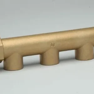 Akció 1˝ osztó-gyűjtő, 3*1/2˝ külső menettel, réz