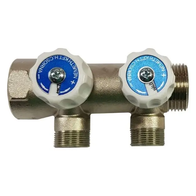 Front osztó 1" 2 körös, 24x19mm csatlakozással Ajánlat