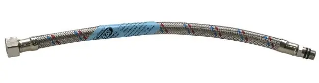 M10x1/2" 50cm csaptelepbekötő flexibilis cső vízre Olcsó