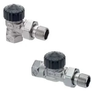 1/2˝ Standard termosztatikus radiátor szelep sarok kivitelben, nikkelezett (61-2201-02.000) Pénzvisszafizetés