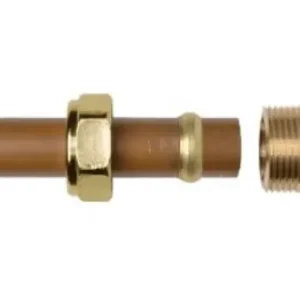 Vedd meg most Gebo Variowater 1/2" bordáscső-O15mm rézcső KM csatlakozó készlet