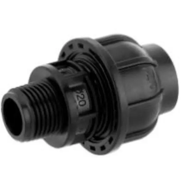 Geboplast PRA 3/4˝x32mm KPE gyorskötő külső menettel Kiárusítás