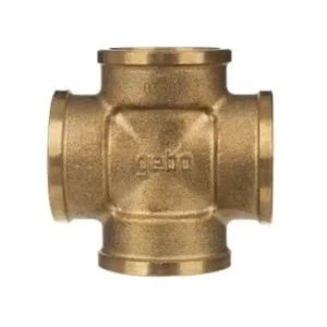 Vedd meg most Gebo Gold 3/4" keresztidom BBBB, sárgaréz