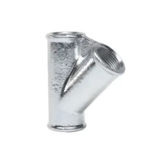 Kiváló minőség (165-6V) Gebo Platinum T-idom, 45°, egál, BBB 1"