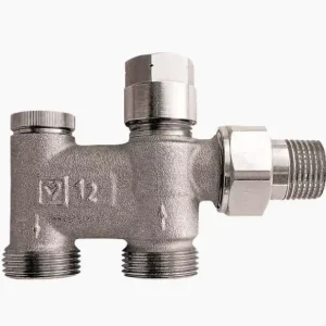 Herz alsó radiátorszelep, kétcsöves, egyenes, eurokónuszos G3/4 Gyors szállítás