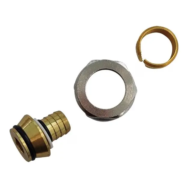 Eurokónuszos csőcsatlakozó 17x2mm ötrétegű és műanyag csőhöz Biztonságos fizetés