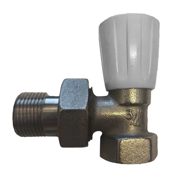 Eredeti 3/4˝ 335 (235) KETTÖS BEÁLL. ÁTMENETI RAD. SZELEP, NIKKELEZETT