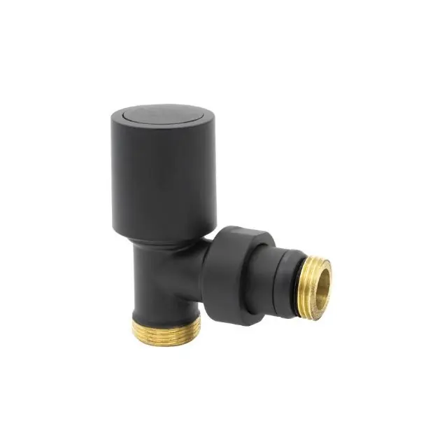 ICMA art. 1134 dizájn radiátorszelep, 1/2" M24x1,5, termosztát-opcióval, műanyag/réz csőhöz Korlátozott ajánlat