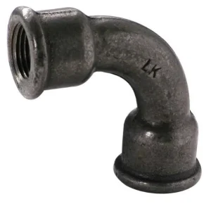 1/2˝ Fekete B-B ív Olcsó