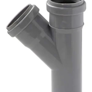Kedvezmény PVC 63/63/45°-os tokos lefolyócső ágidom