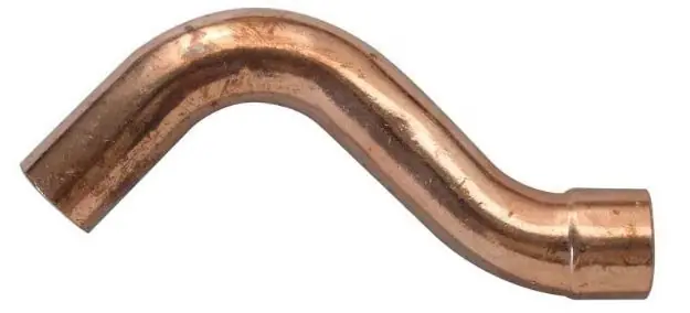 Újdonság Forrasztható réz félkerülő idom 12mm, egy tokkal, KB, kerülő 12