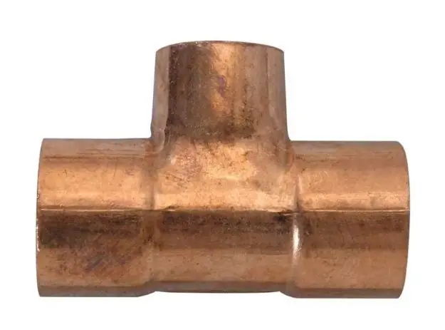 Forrasztható réz T-idom28-18-28 T idom Olcsó