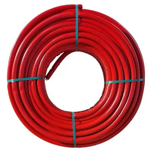 m-tech Xpress 20x2mm hőszigetelt ötrétegű cső PeX-Al-PeX piros 100m Expressz szállítás