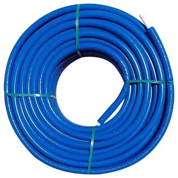 m-tech Xpress 26x3mm hőszigetelt ötrétegű cső PeX-Al-PeX kék 50m Kiváló minőség