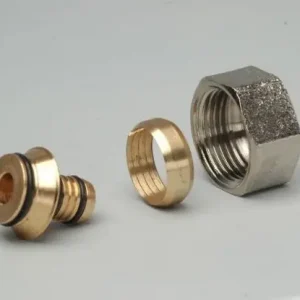 16x2-G3/4˝ UNI adapter alubetétes csőhöz, nikkelezett (Németh Szerelvénygyártó) Olcsó