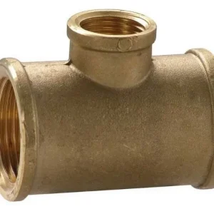 1˝-1/2˝-1˝ sárgaréz szűkített T-idom Újdonság