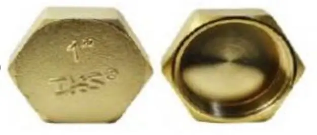 2" sárgaréz kupak Alacsony ár