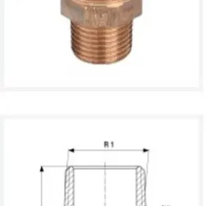 Vedd meg most Viega 3/4˝-1/2˝ K-K szűkített közcsavar, vörösöntvény (modellszám: 3245)