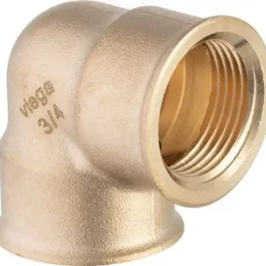 Eredeti Viega 1/2˝ B-B könyök, vörösöntvény (modellszám: 3090)