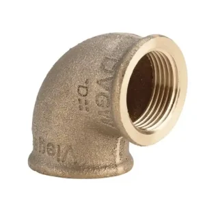 Népszerű 102 463) Viega 1˝ B-B könyök, sárgaréz (modellszám: 1612)