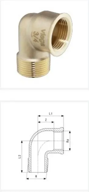 Ajánlat Viega 1˝ K-B könyök, vörösöntvény (modellszám: 3092)