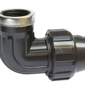 Gyors szállítás 20-1/2” KPE 90°-os belsőmenetes könyök