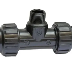 32-1” KPE külsőmenetes T-idom Biztonságos fizetés