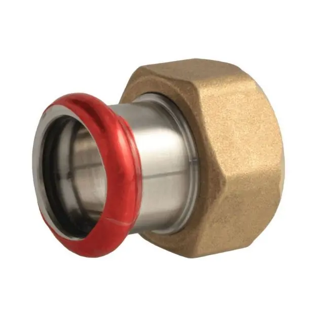 22mm*1˝ félhollandi csatlakozó, szénacél Prémium