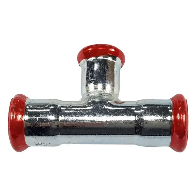 Akció Szénacél 54-22-54mm szűkített T-idom