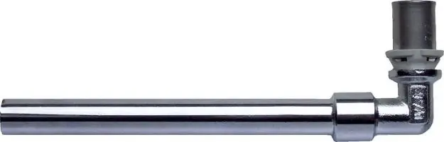 16*(Ý15/170mm) RCD krómozott bekötőcső press könyökkel Akció