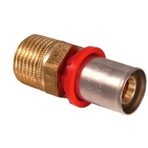 Utolsó esély TDM 1630 16*3/4˝ KM egyenes csatlakozó (press)