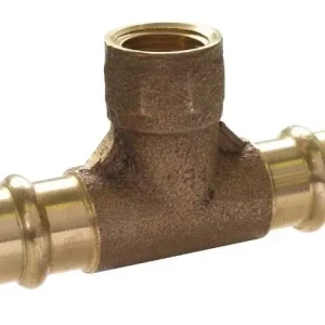 28-3/4” belsőmenetes gáz press T-idom Eredeti