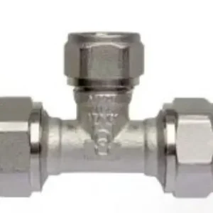 Biztonságos fizetés 26-26-20 szorítógyűrűs T-idom ötrétegű kulcsos idom