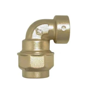 Kiárusítás 20-1/2” KPE réz 90°-os belsőmenetes könyök