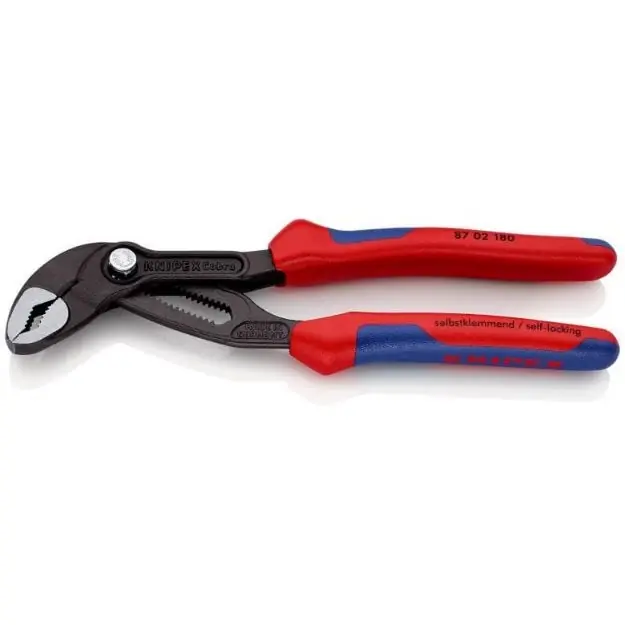 Csak ma Knipex Cobra vízpumpa-fogó 180 mm (kétkomponensű bevonatos nyéllel)